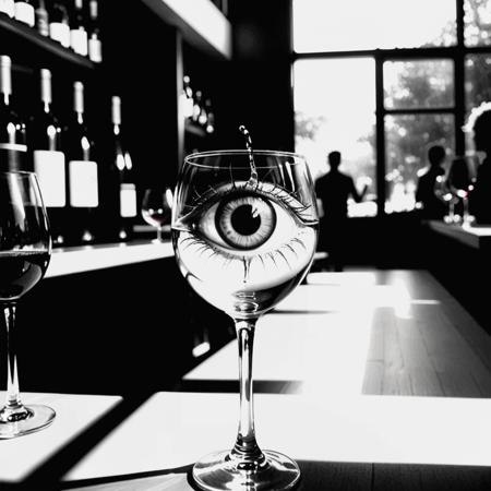 Bar portrait photography