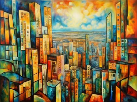 Colorful Flowing Abstract - CE - SDXL & Flux