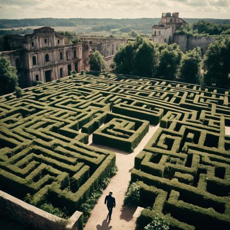 Maze cinematic style XL