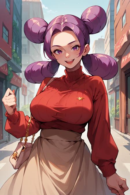 Fantina/メリッサ (Pokemon Diamond and Pearl) SDXL LoRA [Pony Diffusion]