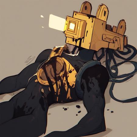 The projectionist ( bendy and the ink machine, projector Head)