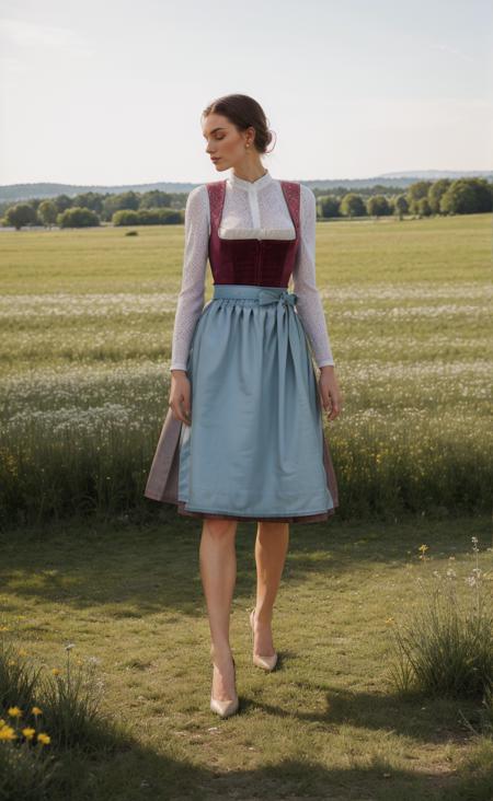 Authentic Dirndl - Traditional Alpine Dress版本v1.0 (ID: 331905)