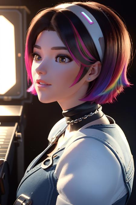 D.VA Le Sserafim skin (SD1.5 , Pony & Illustrious)版本v1.0 (ID: 214123)
