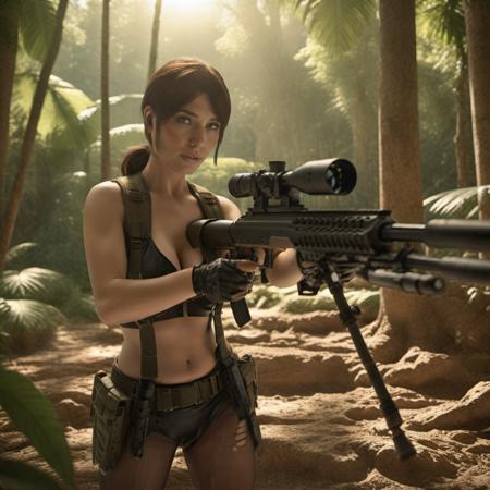 Quiet - Metal Gear series - Realistic SDXL