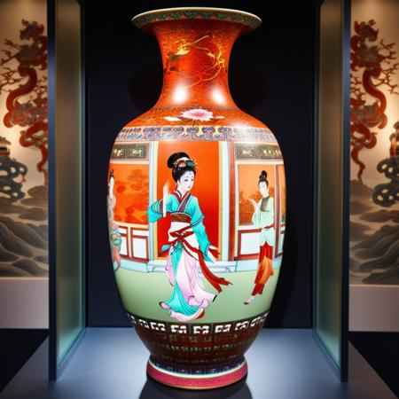 Chinese Porcelain Vases - Flux & SDXL1.0