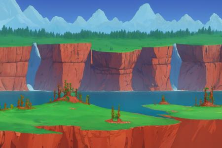 Background Style (Terraria) LoRA