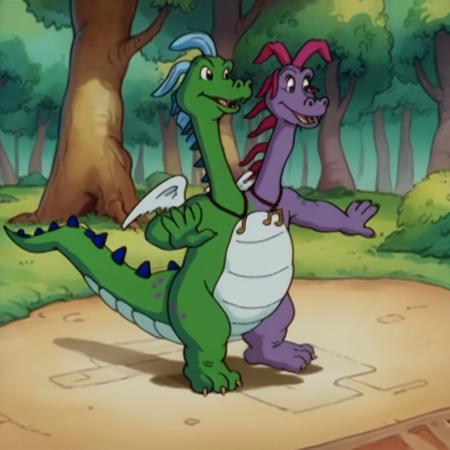 Zak and Wheezie Dragon Tales