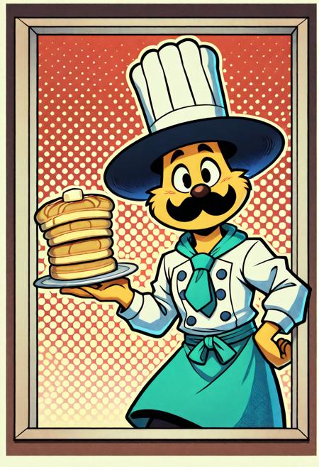 Halftone Pattern Background (illustrious / Pony)