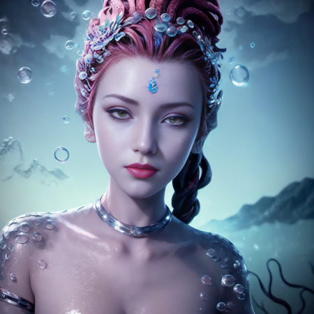 chinese mermaid-mermaid-Kraken 美人鱼|鲛人@spz