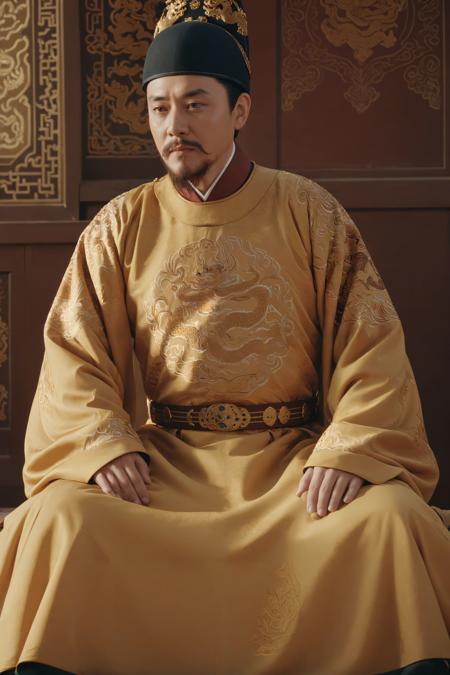 Chinese Emperor Clothing 明代早期皇帝常服