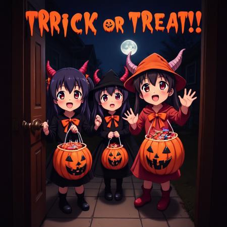 Trick OR Treat [SDXL/PDXL/ILLUSTRIOUS]版本V1 ILLUSTRIOUS (ID: 1012879)