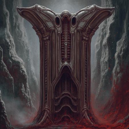 Scorn Environment Art Style Flux