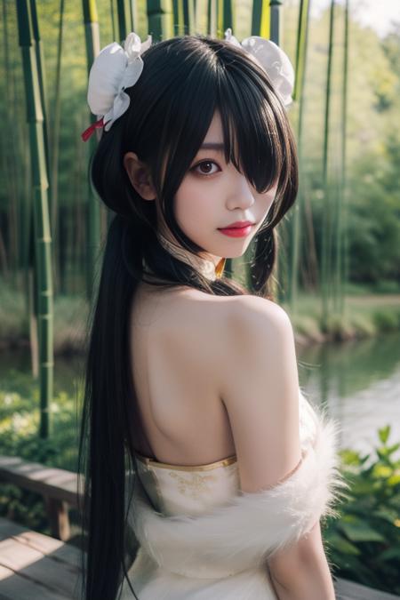 时崎狂三 旗袍 tokisaki kurumi chinese clothes
