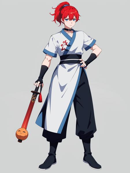 HEZI Chinese two dimensional style character design