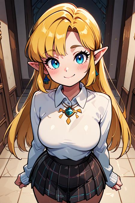 Princess Zelda: Ultimate (The Legend Of Zelda: A Link Between Worlds) [Pony & Illustrious]