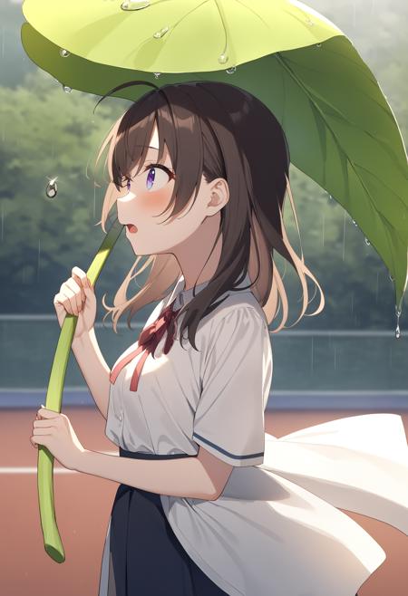leaf umbrella / 葉っぱの傘