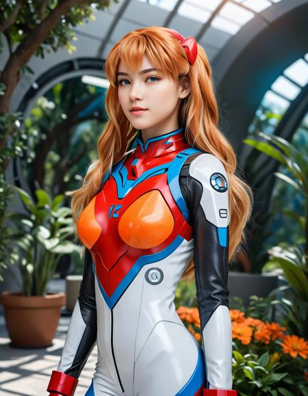 Asuka Plugsuit Neo Genesis Evangelion [SDXL]