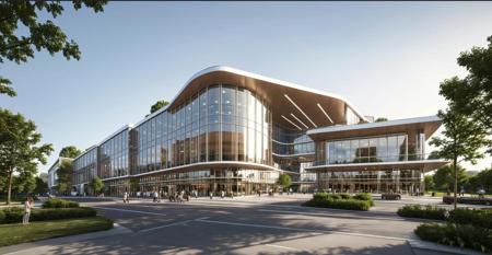 Shopping Mall Exterior - 商业综合体