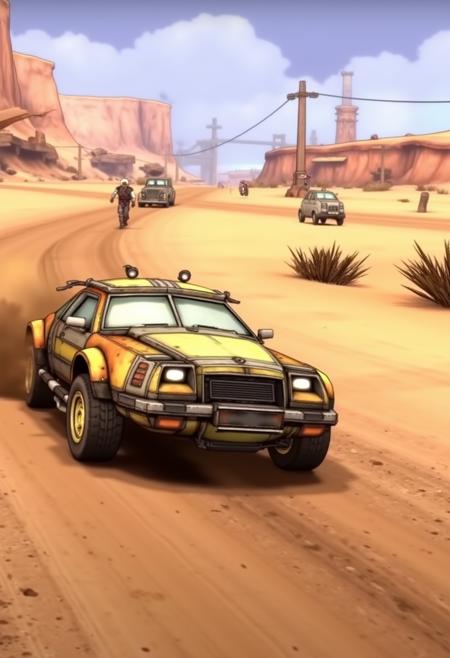 Tales Borderlands Style - (FLUX)