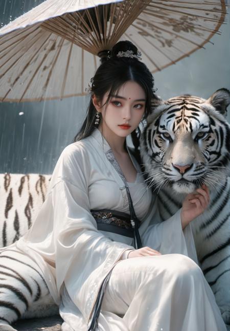 绪儿XL-猛虎下山 xuer White tiger