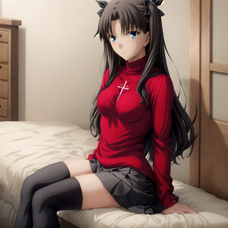 Rin tohsaka  LORA and(Pony)  from fate stay night visual novel