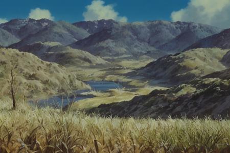 Princess Mononoke - Scenery / Background Style ( Ghibli )