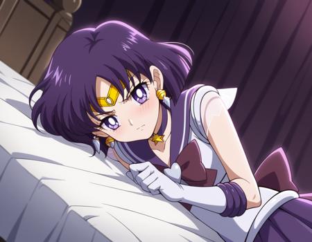 Hotaru Tomoe (土萠 ほたる) / Sailor Saturn (セーラーサターン) - Sailor Moon (美少女戦士セーラームーン) - COMMISSION W/ DATASET