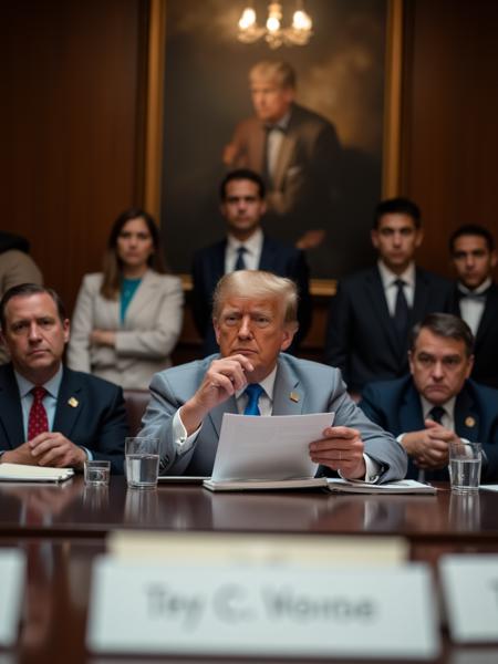 F1D: President Donald Trump
