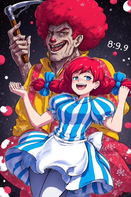 Smug Wendy (the Wendy's Mascot)