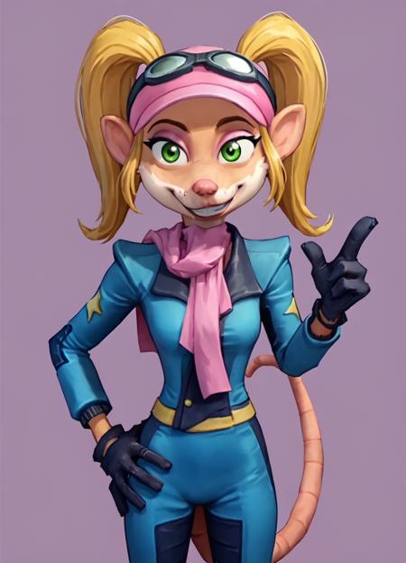 Pasadena O'possum (Crash Bandicoot) commission