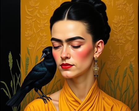 Frida Kahlo Flux.1-dev LoRa