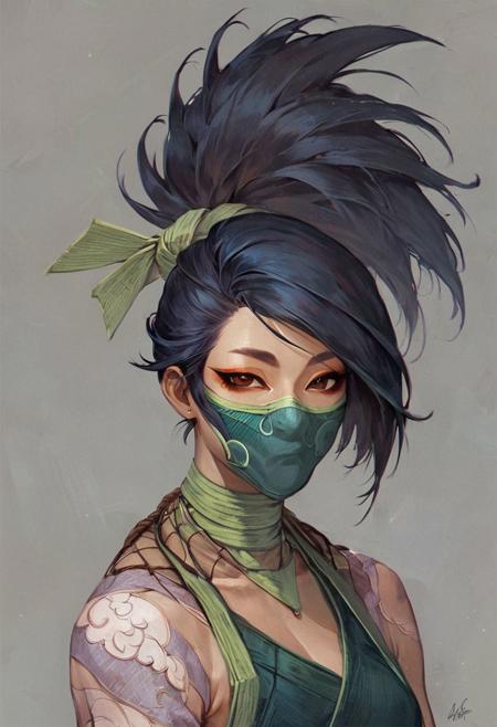 Akali - League of Legends - Pony diffusion