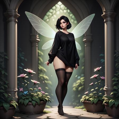 OversizedShirt&Stockings