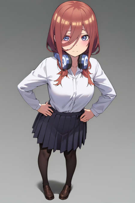 Miku Nakano - 中野 三玖 - The Quintessential Quintuplets - Gotoubun no Hanayome - SD1.5 LORA