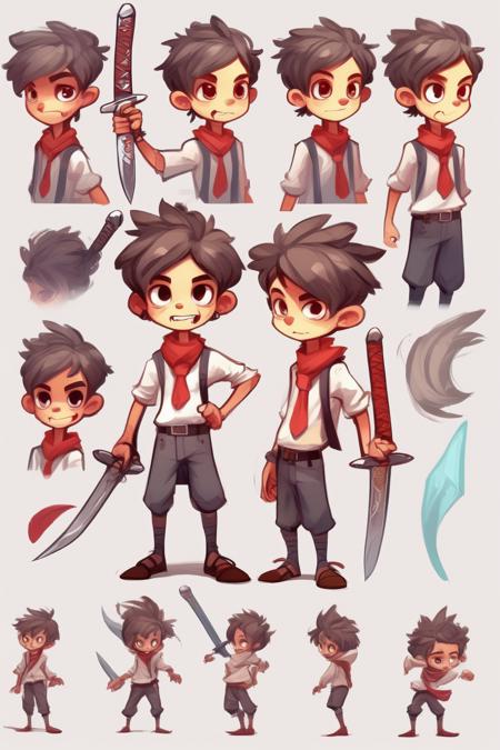 Character Design版本SD XL (ID: 153726)
