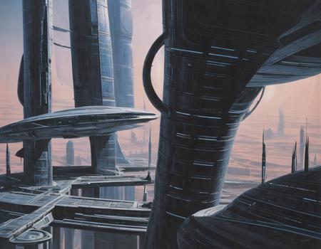 Syd Mead SDXL 1.0 Art Style LoRA