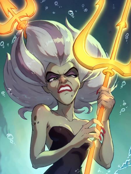 The Little Mermaid Style and Characters | All-in-One LoRA | Ariel Melody Ursula Athena