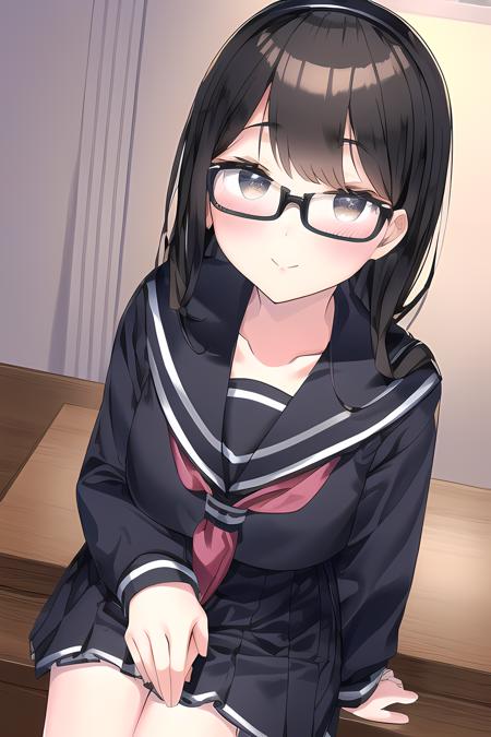 Saki Yoshida [Glasses Ver]版本V1 (ID: 4586)