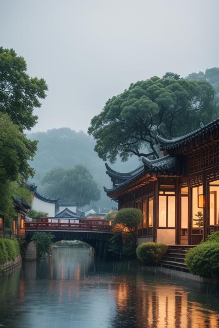 雨天-烟雨江南 rainy day版本v1.0 (ID: 688267)