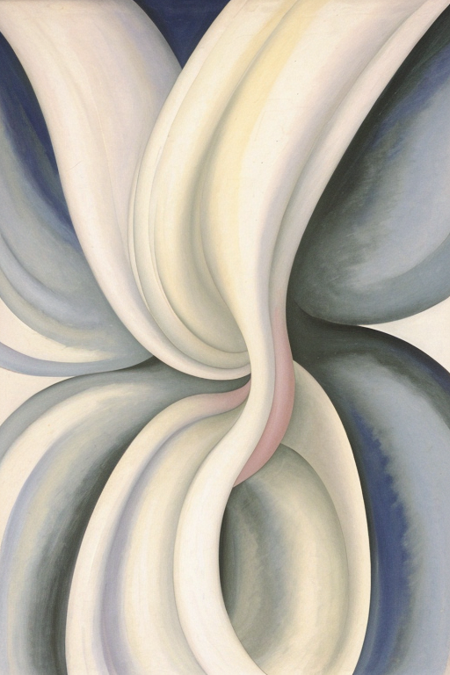 Georgia O'Keeffe's flower paintings