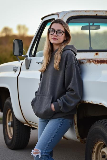 Leaning back (standing)