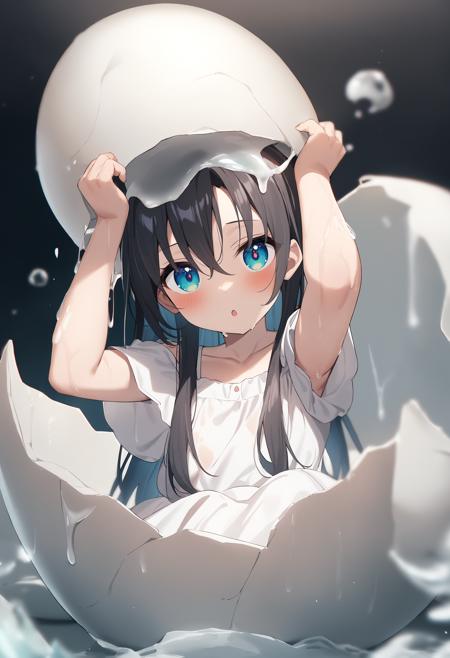 [SDXL&Pony] hatching / 孵化 / 卵からの誕生
