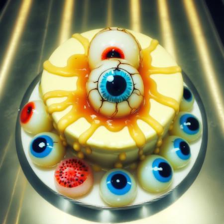 eyes cream cake