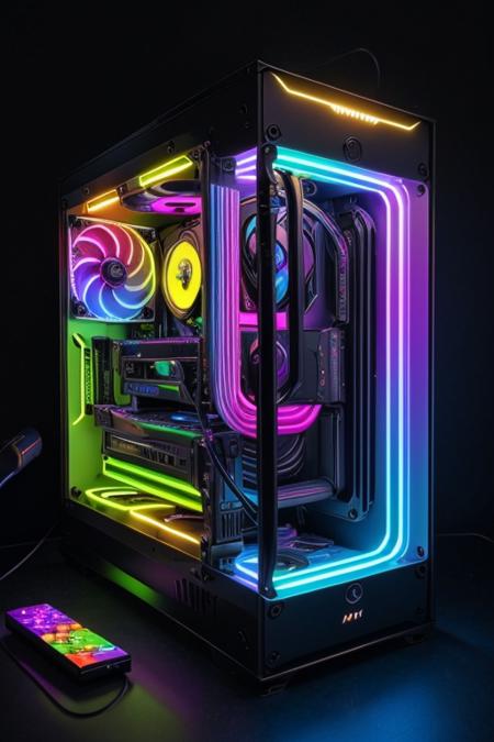 Desktop Personal Computer Concept