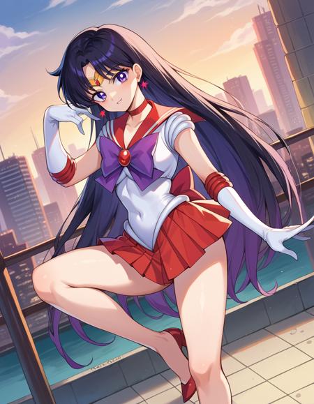Rei Hino (火野 レイ) / Sailor Mars (セーラーマーズ) - Sailor Moon (美少女戦士セーラームーン) - COMMISSION W/ DATASET版本booru (ID: 416709)