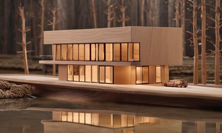 woodenmodel for SDXL