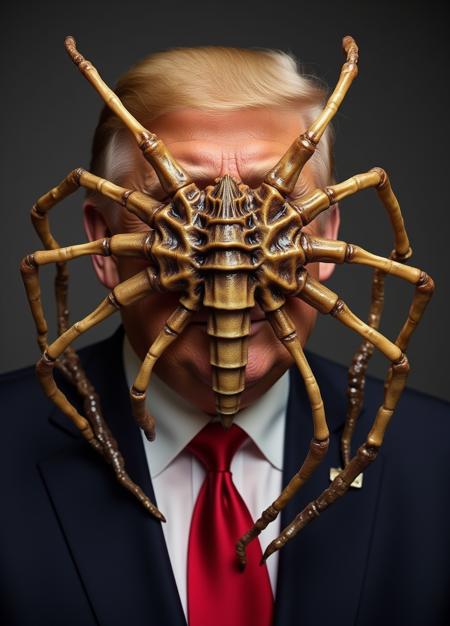 Facehugger - Alien franchise - Flux1.D & SDXL