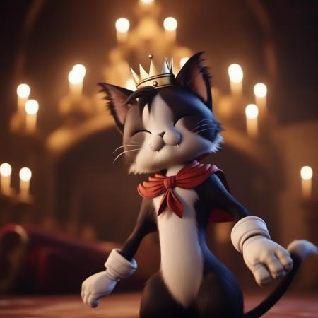 Cait Sith - Final Fantasy VII - SDXL