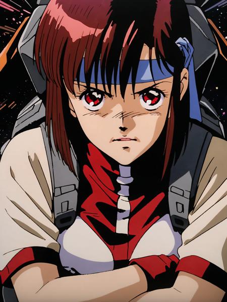 [XL] Cel Anime Style 赛璐璐画风 / 美树本晴彦 Haruhiko Mikimoto / Gundam 0080  / 飞跃巅峰 Gunbusterトップをねらえ / 1980s Retro版本v1.0 (ID: 660378)