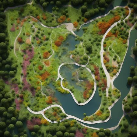 Landscape graphic design